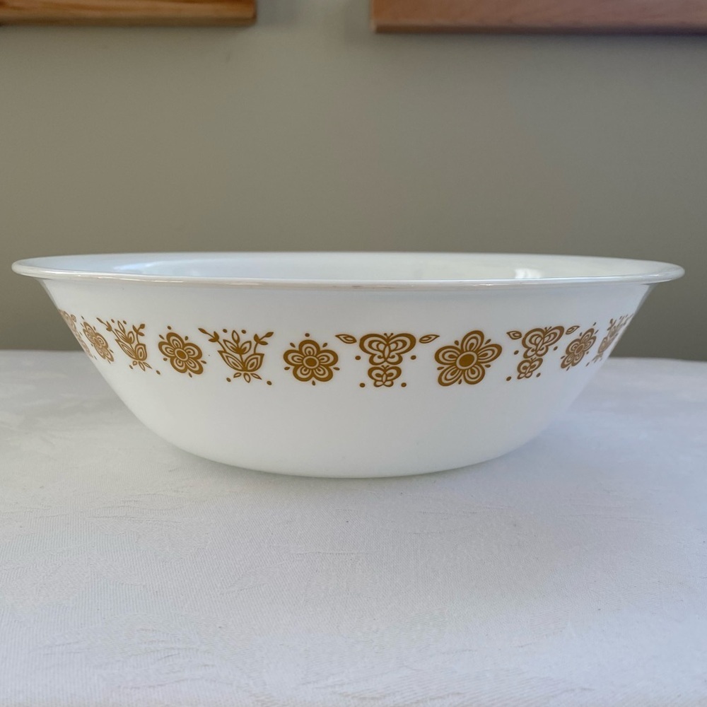 Corelle by Corning Butterfly Gold Large 10” Serving dish